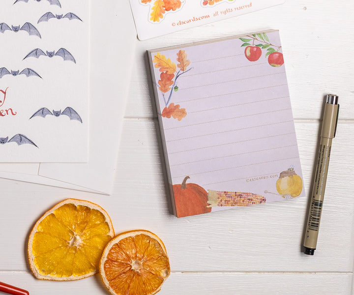Autumn Colors Notepad
