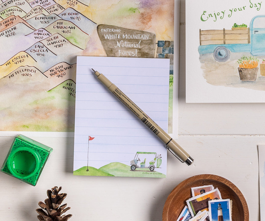 Golf Notepad