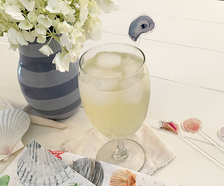oyster shell stir stick