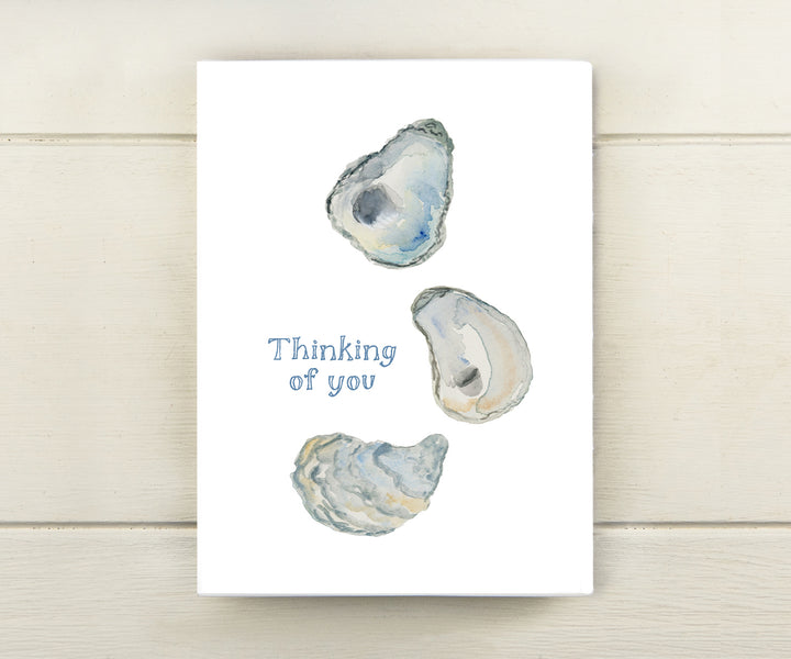 Oysters Thinking of You Card
