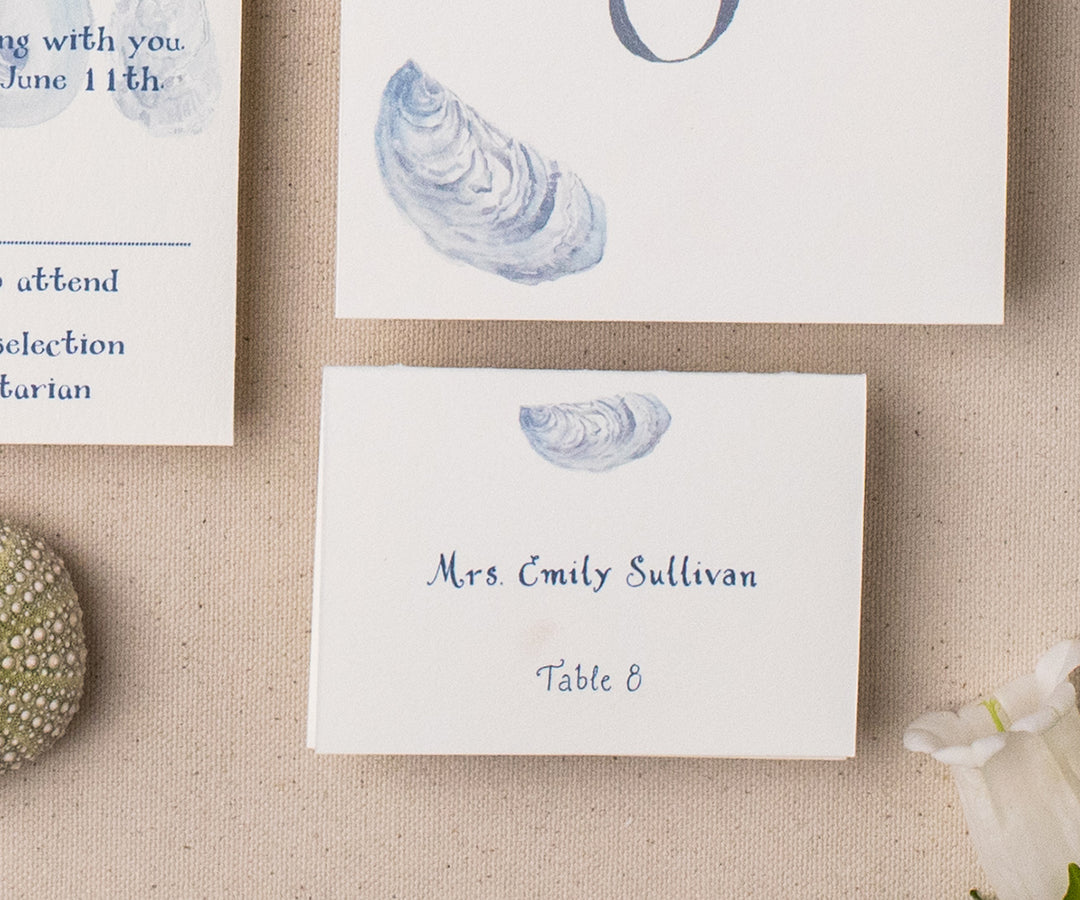 Oyster Bar Place Card