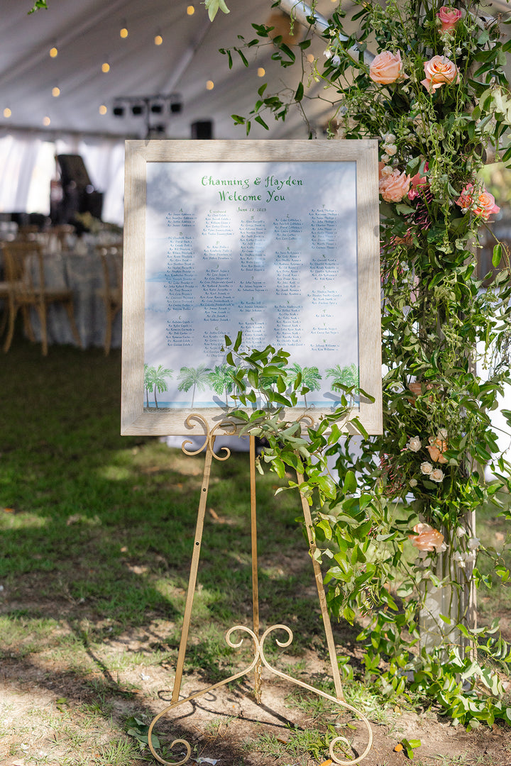 Palm Trees Seating Chart