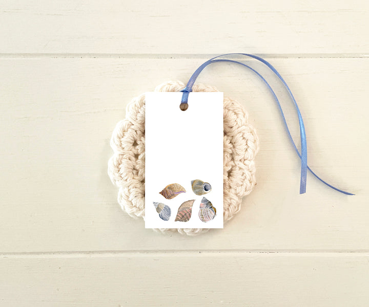 Periwinkle Shells Gift Tags