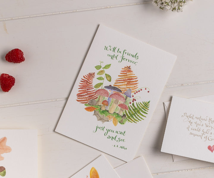 Mushroom Friends Card