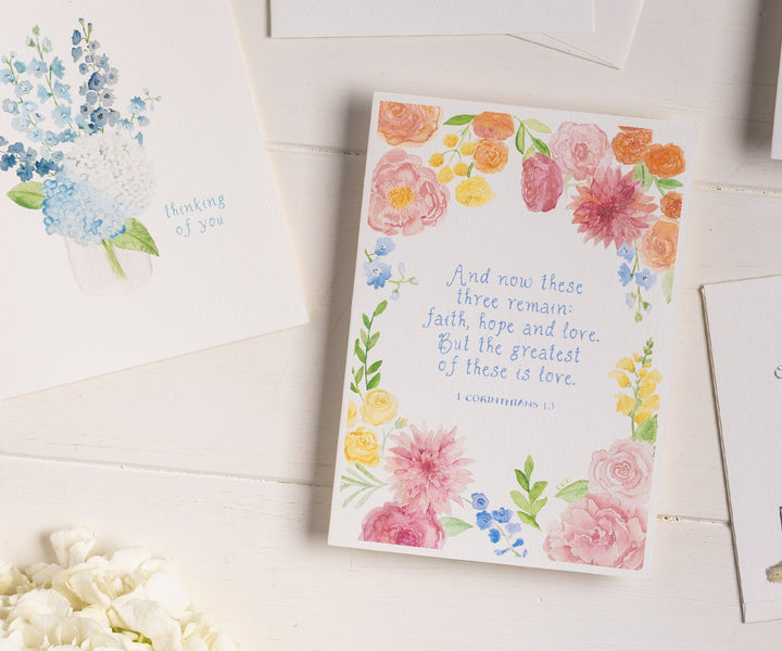 Corinthians Love Quote Card
