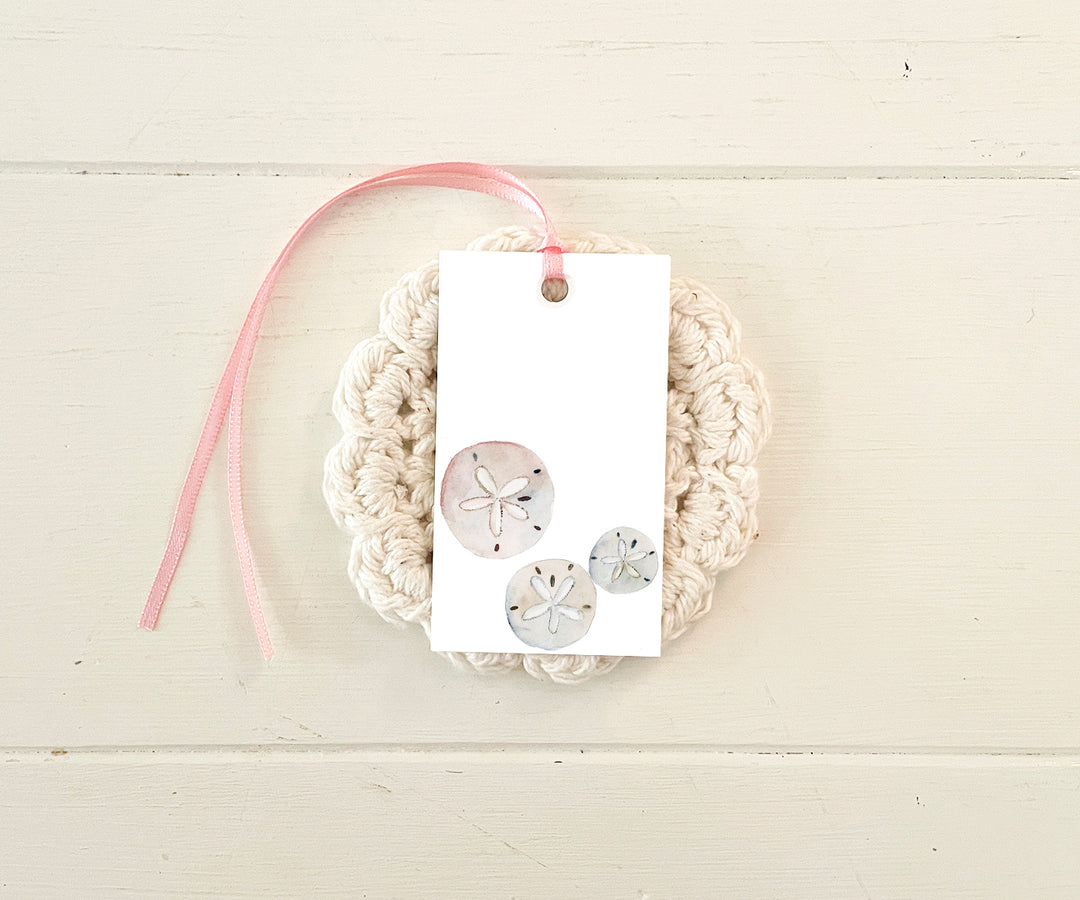 Sand Dollar Gift Tags