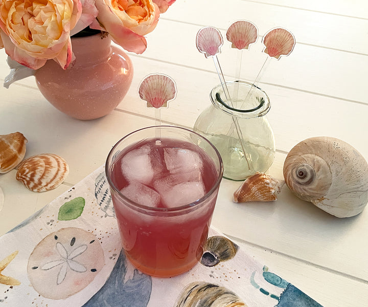 Scallop Shell Stir Sticks