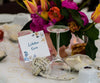 Scallop shell table number Melissa Mullen photography
