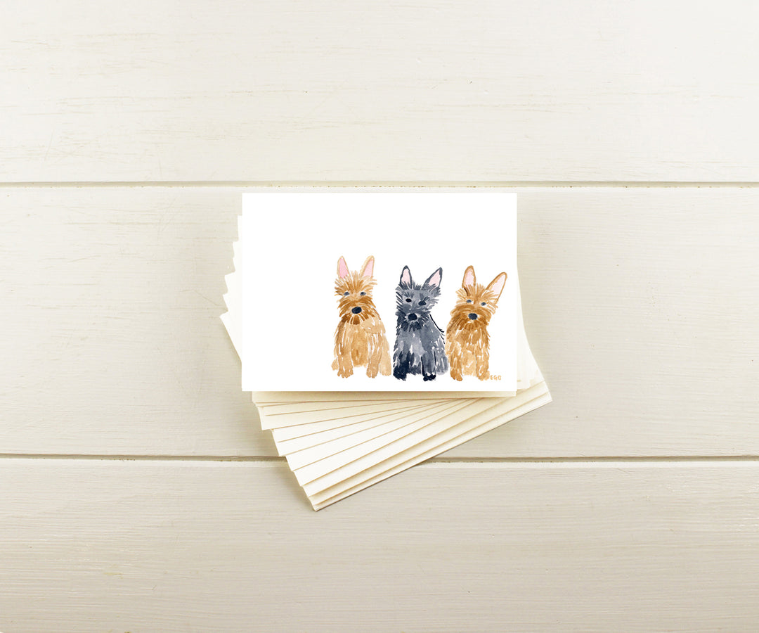 Scottish Terriers Note Cards