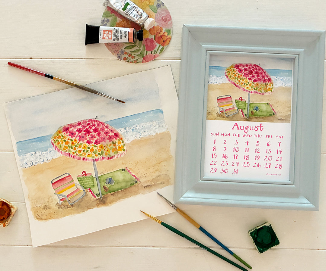 2027 The Sea Desk Calendar