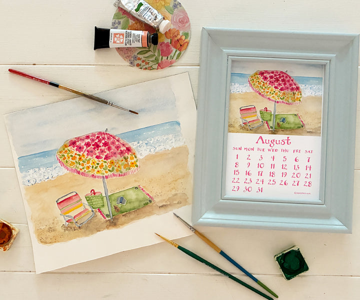 2027 The Sea Desk Calendar