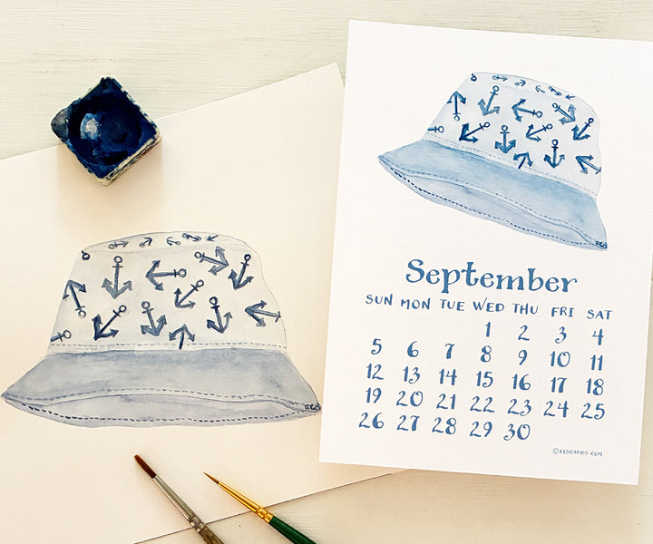 2027 The Sea Desk Calendar