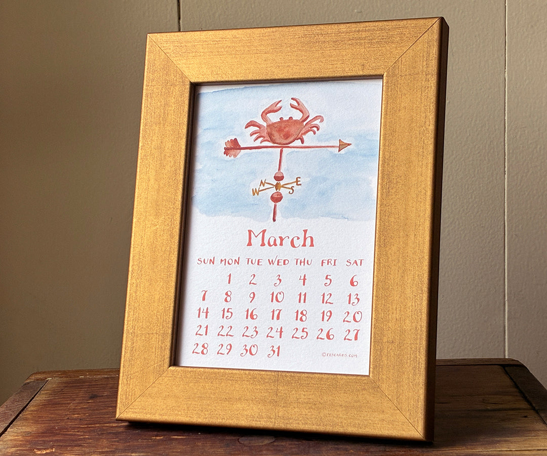 5" x 7" Simple Profile Gold Frame