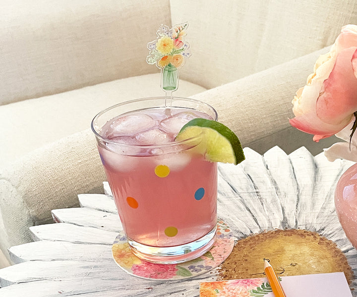 Spring Bouquet Stir Sticks