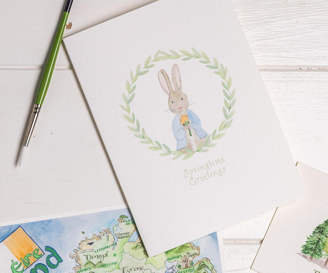 Peter Rabbit Spring Card