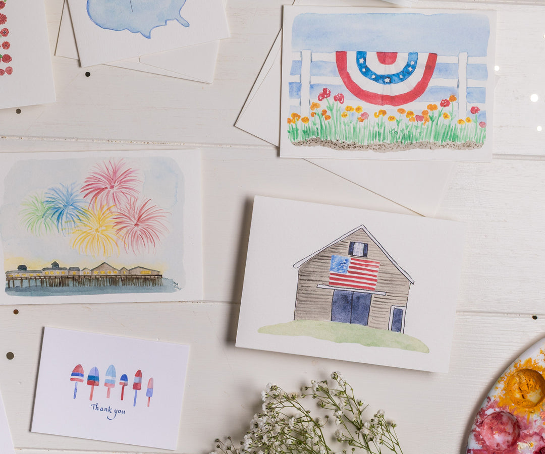 American Barn Card