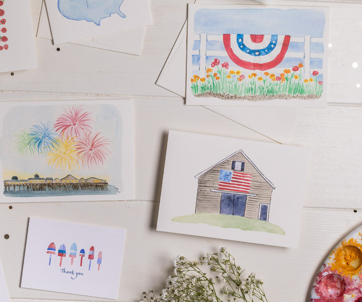 American Barn Card