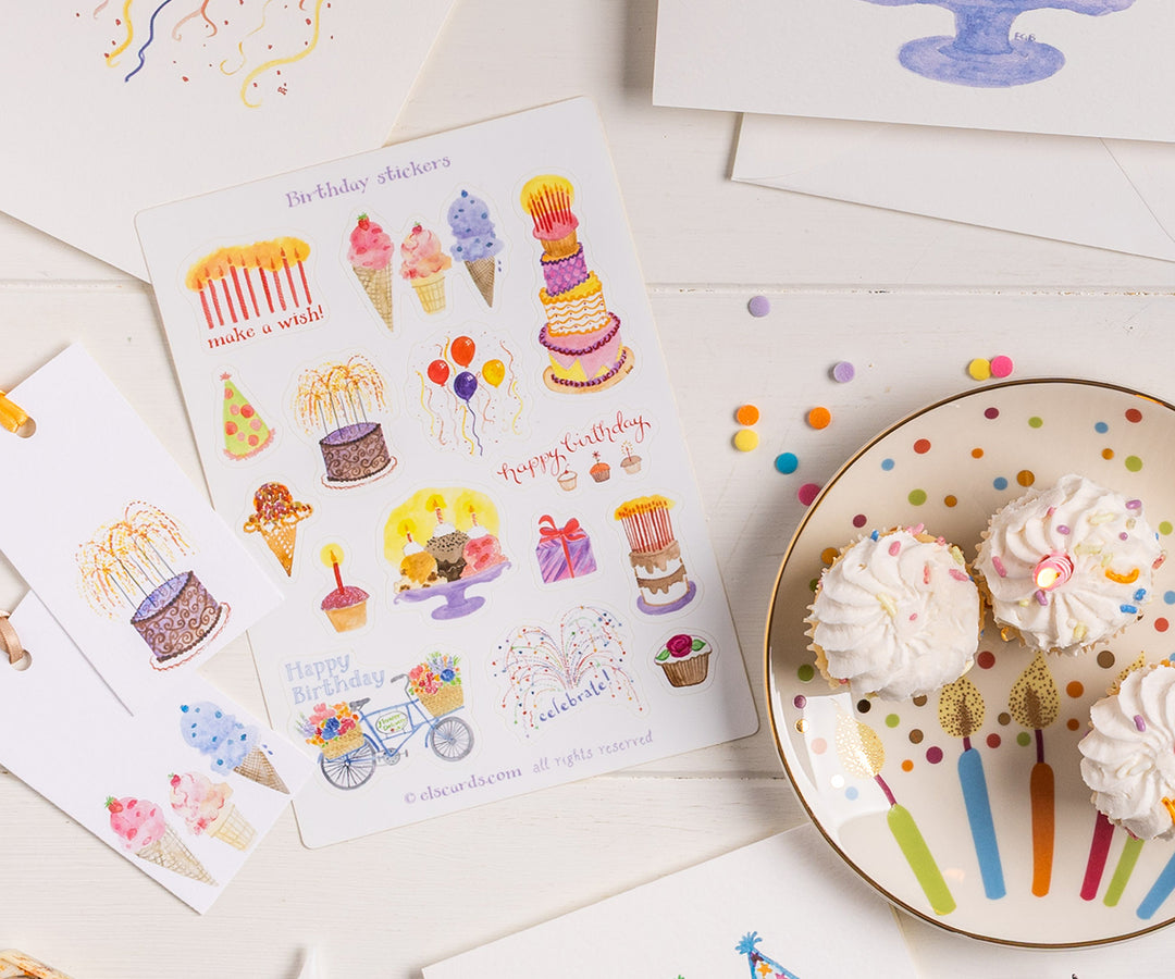 Birthday Sticker Sheet
