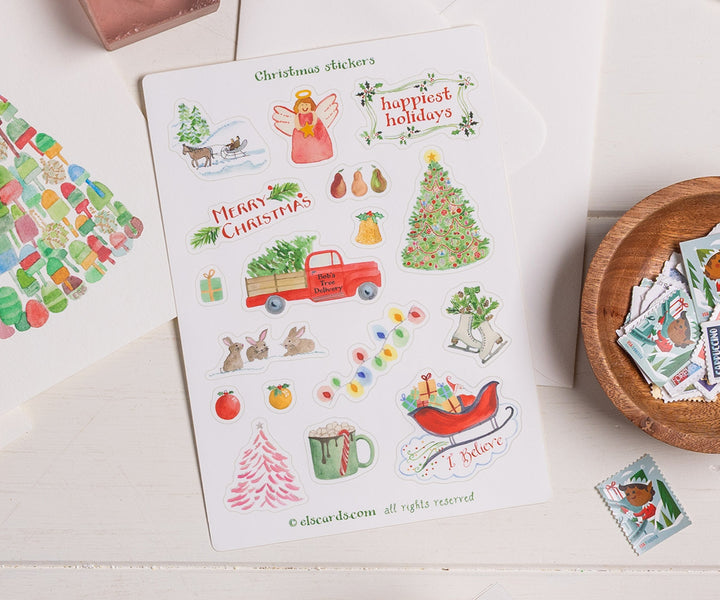 Christmas Sticker Sheet