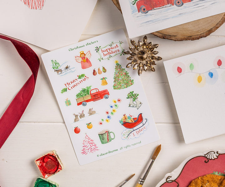 Christmas Sticker Sheet