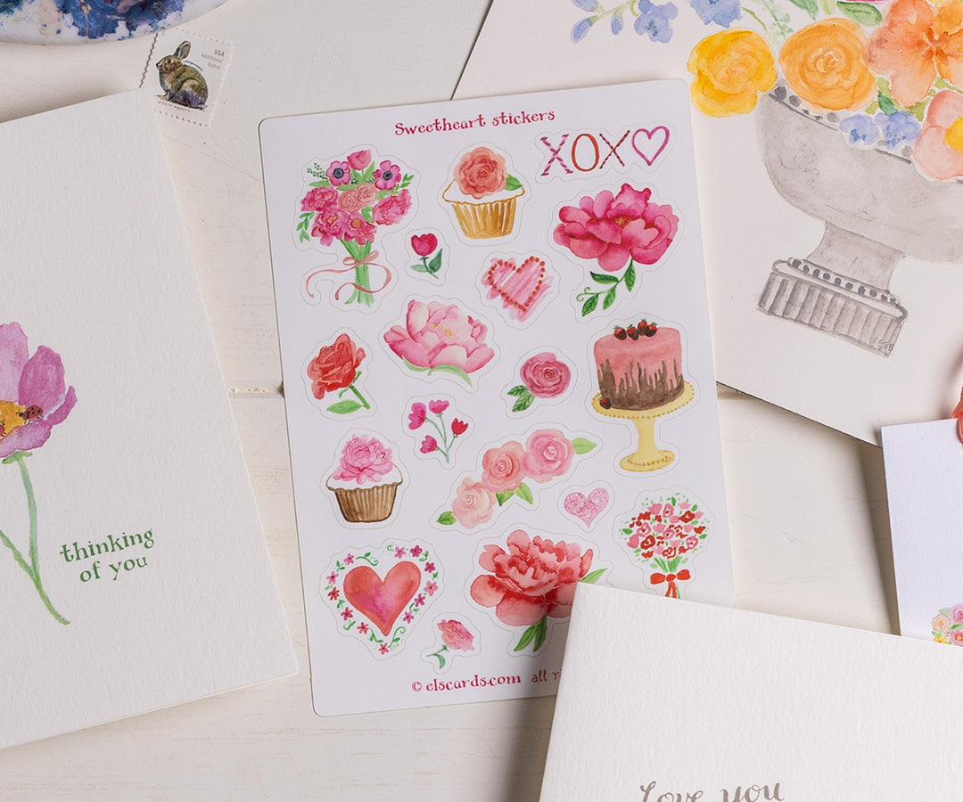 Sweetheart Sticker Sheet