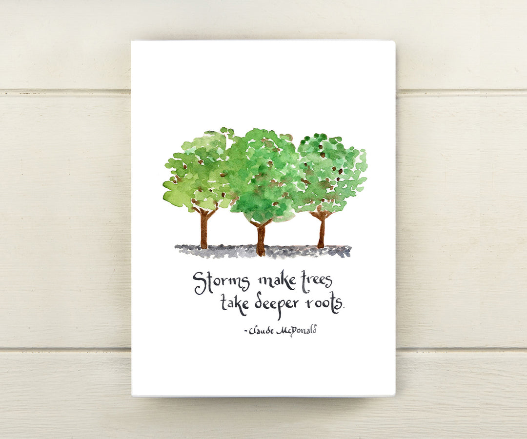 Storms Quote Card