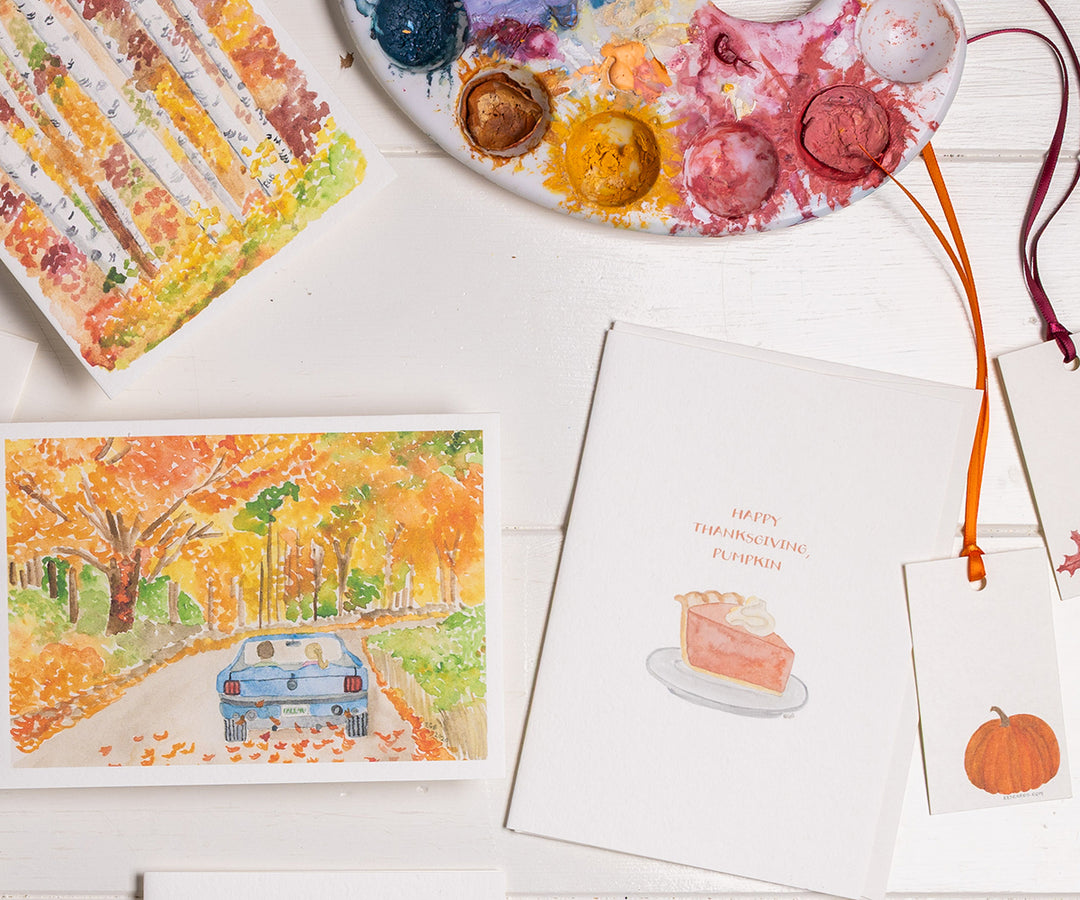 Pumpkin Pie Card