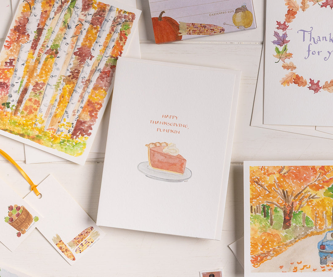 Pumpkin Pie Card