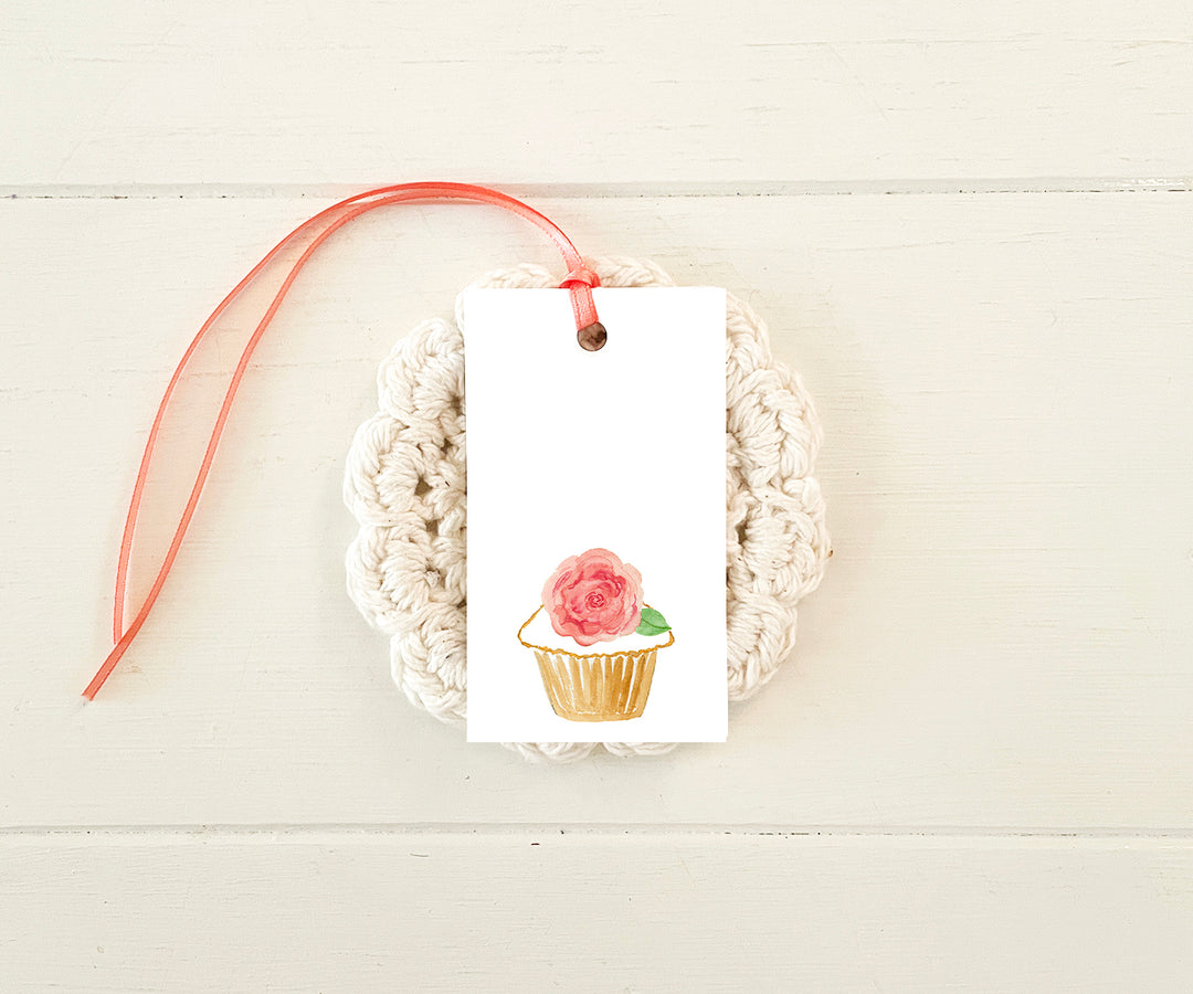 Vanilla Cupcake Gift Tags