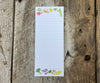Veggie Shopping List Notepad
