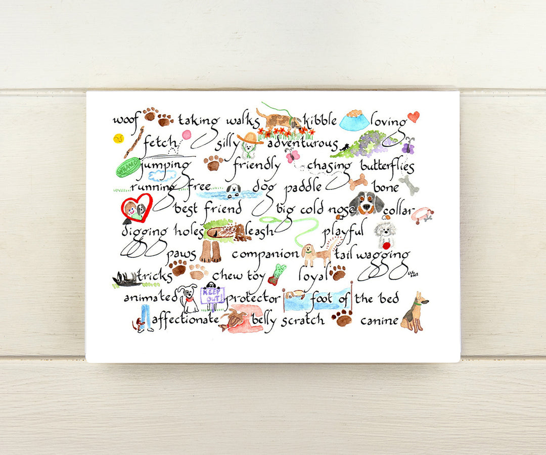 Woof Pet Card