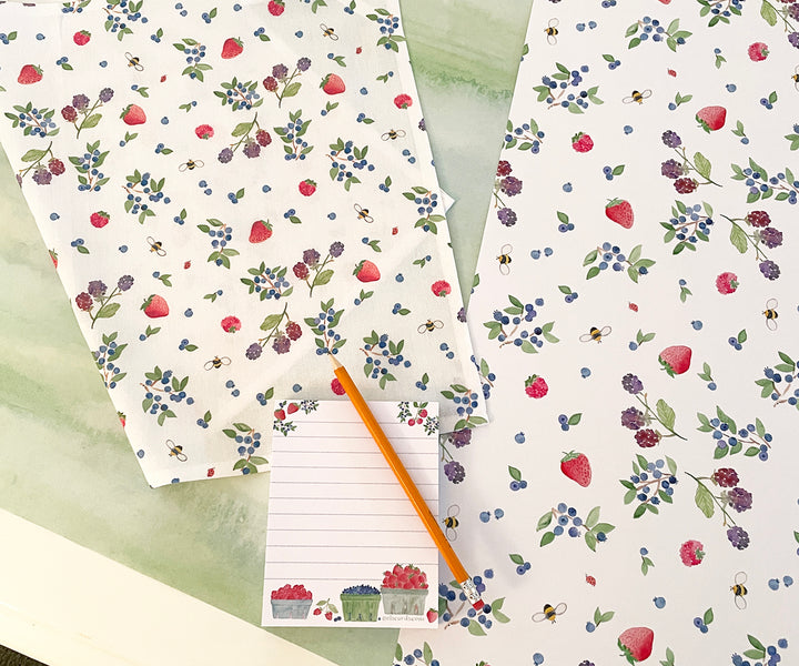 Mixed Berries Gift Wrap