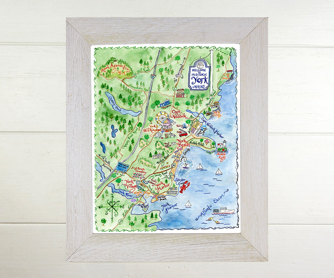 Map of Kittery, ME