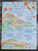 autumn NH ski theme wedding seating chart