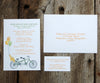 Bike for 3 Baby Shower Invitation