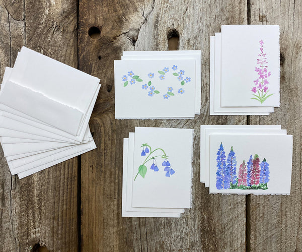 Alaskan flowers notecards