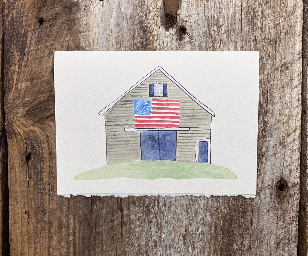 American Barn Card