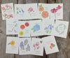 Watercolor floral cards