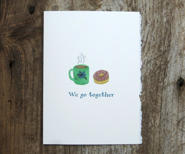 coffee and donut card