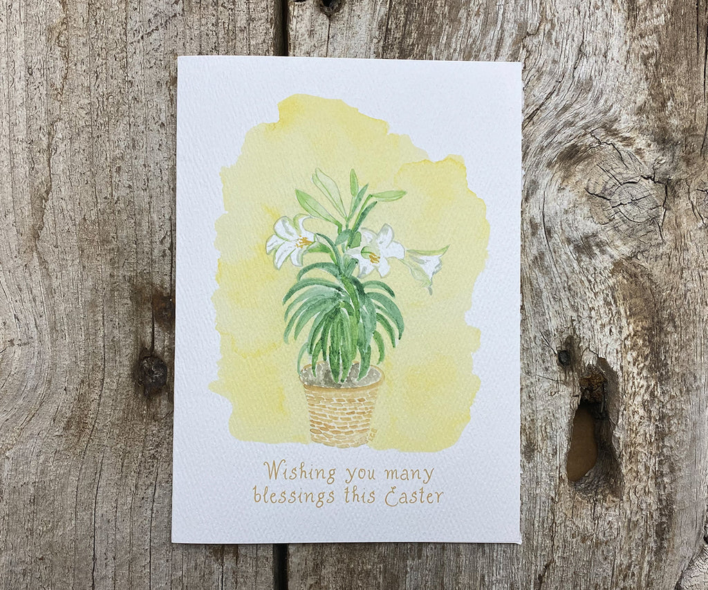 Easter Lily card