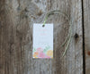 Roses with Greens Favor Tags