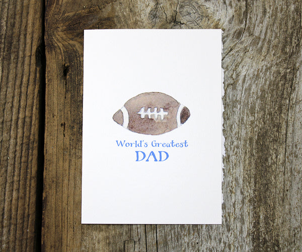 Football Dad Card