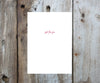 Hearts Valentine Card