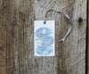Mussel Shell Background Favor Tags