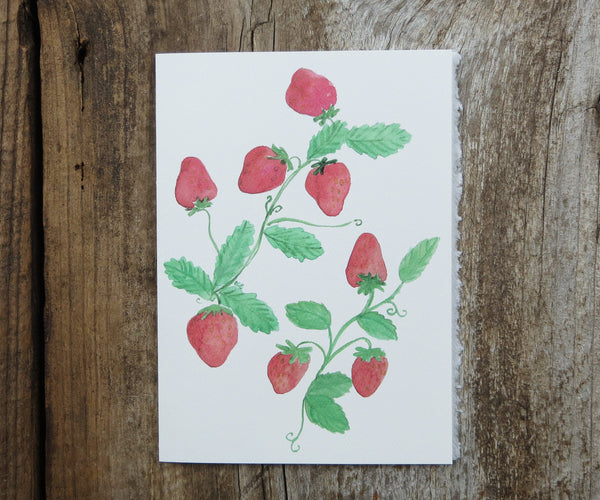 Sweet Strawberries Card