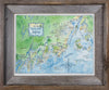 Map of Midcoast Maine