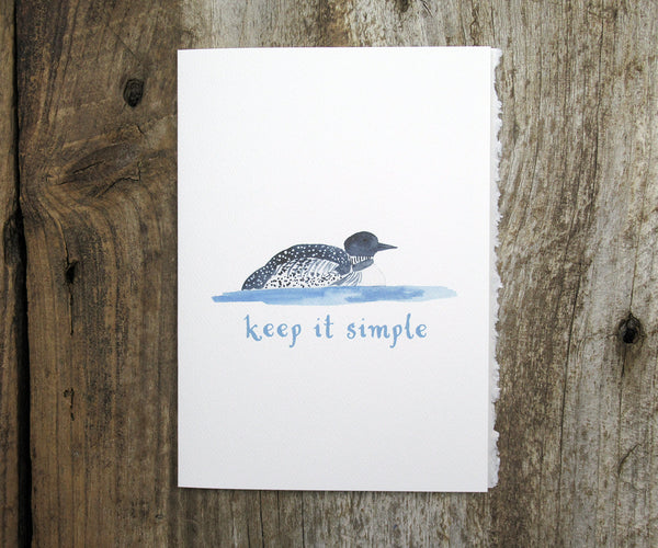 Loon Recovery Card