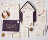 Maple Leaves Wedding Invitation