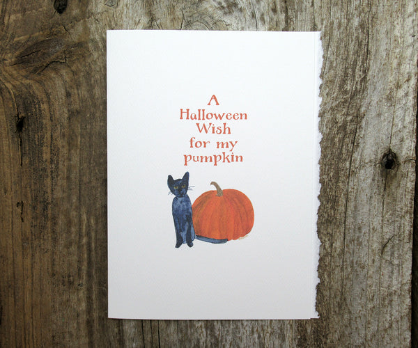 My Pumpkin Card