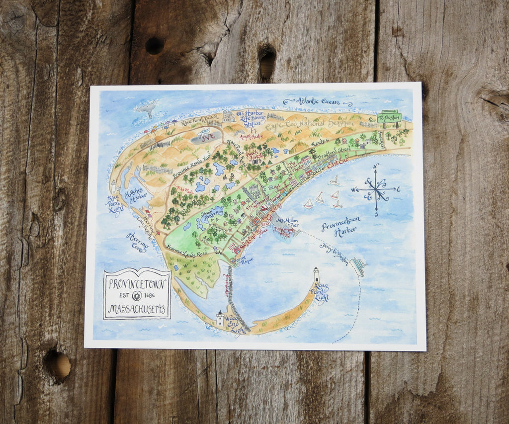 Provincetown, Massachusetts map
